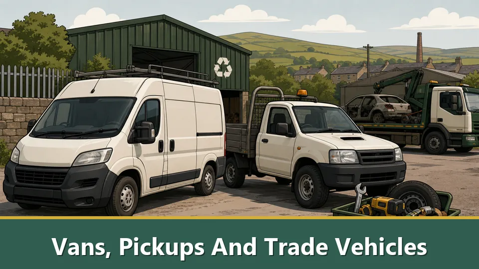 Vans, Pickups And Trade Vehicles